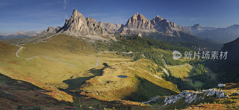 Giau pass (Dolomites -意大利)